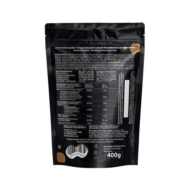 Nustino - Mantequilla de maní en polvo - 2 x 400 g