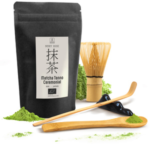 Set ceremonial para preparar té matcha: matcha BIO japonesa 30g + accesorios