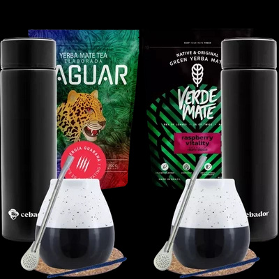 Set de Yerba Mate para dos + Termo