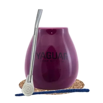 Yerba mate juego calabaza + Bombilla