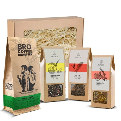 Set de regalo con café Bro Coffee Roastery y té Mary Rose