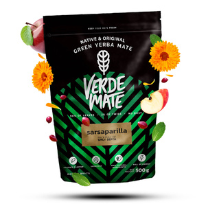 Set de regalo Yerba Mate Verde Mate Sarsaparilla 0,5kg