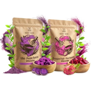 Set de matcha coloridos: Pink Matcha + Purple Matcha