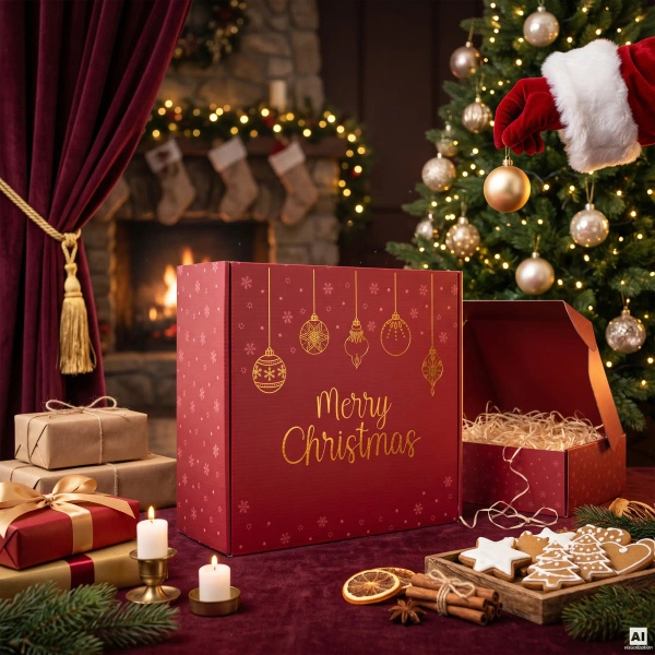 Set de regalo navideño con café y té: Bro Coffee Roastery Brazil Samba + tés Mary Rose