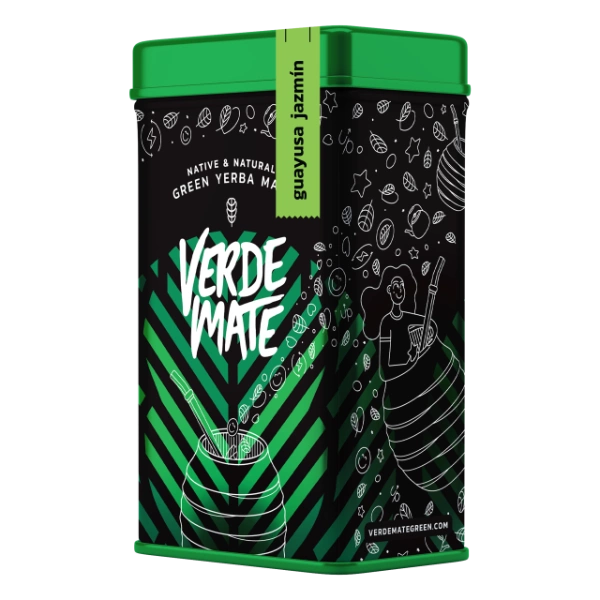 Verde Mate Green Guayusa Jazmín - packaging