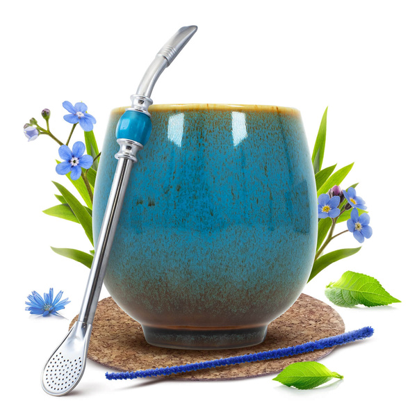 Set de inicio de Yerba Mate Calabaza + Bombilla