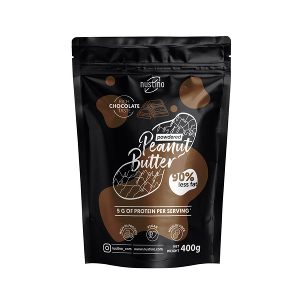 Nustino - Mantequilla de maní en polvo - 2 x 400 g