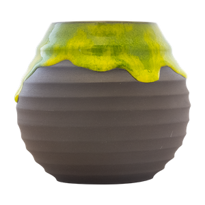 Calabaza de cerámica ABEJA verde