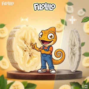 FiloLilo – Bananas liofilizadas (rodajas) 100 g