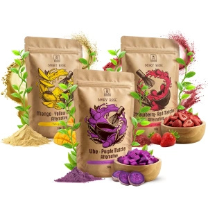 Set de matcha coloridos: Purple Matcha + Yellow Matcha + Red Matcha