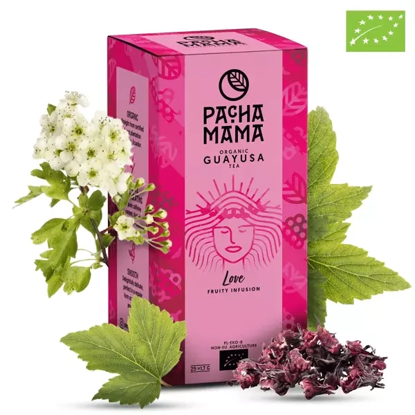 Guayusa Pachamama Love 25 bolsitas x 1,7g