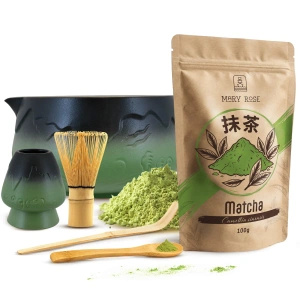 Juego para preparar té matcha