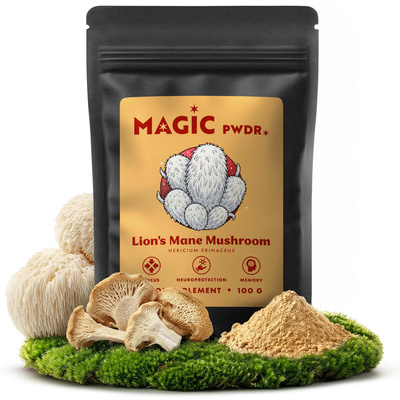 Magic Pwdr – Lion’s Mane – Melena de León 100 g