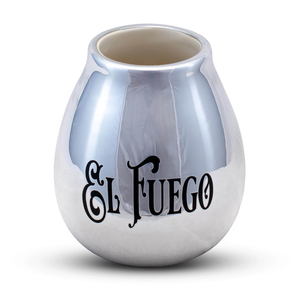 Set de Yerba Mate: El Fuego Elaborada 1kg + Calabaza + Bombilla