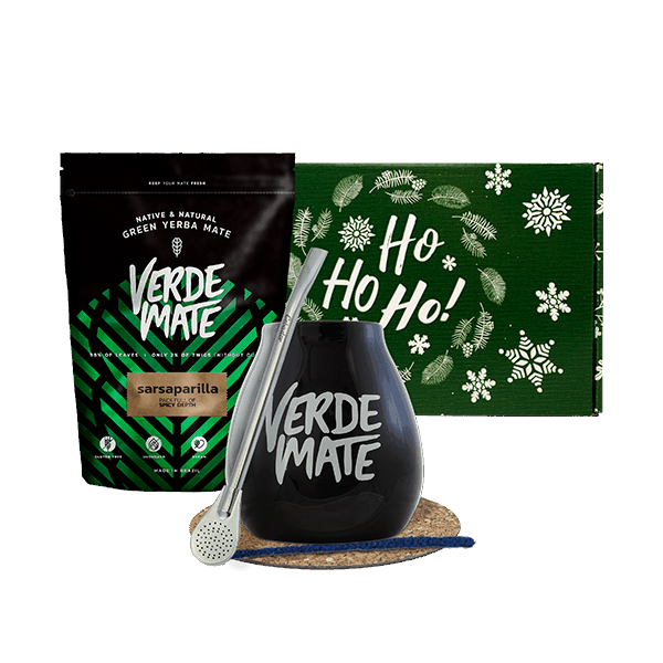 Set de regalo Yerba Mate Verde Mate Sarsaparilla 0,5kg