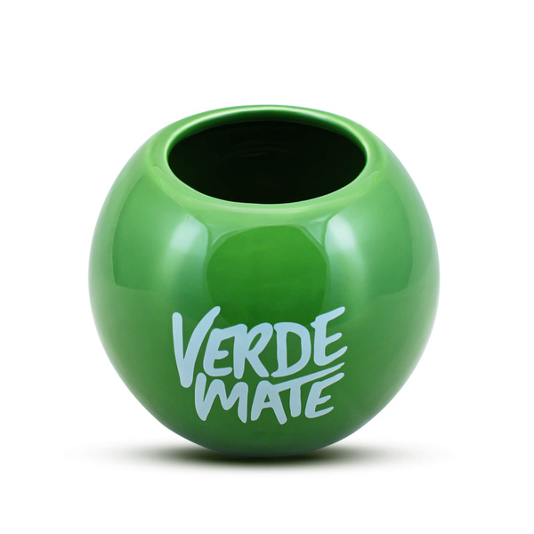 Calabaza de cerámica Verde Mate Manzana