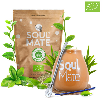 Yerba Soul Mate Orgánica 500 g + Accesorios - set para principiantes