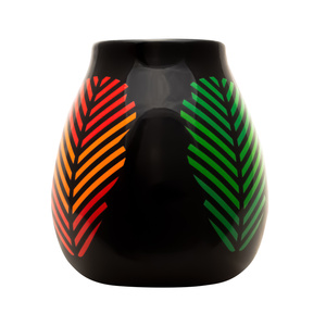 Set de regalo navideño de yerba mate: muestras 10x50g + mate Samba y bombilla