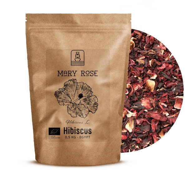 Mary Rose - Hibiscus ecológico (pétalos) 0,5 kg