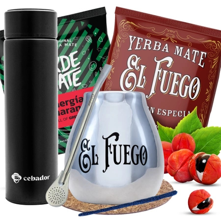 Set de Yerba Mate Yerbomos bombilla 2x50g