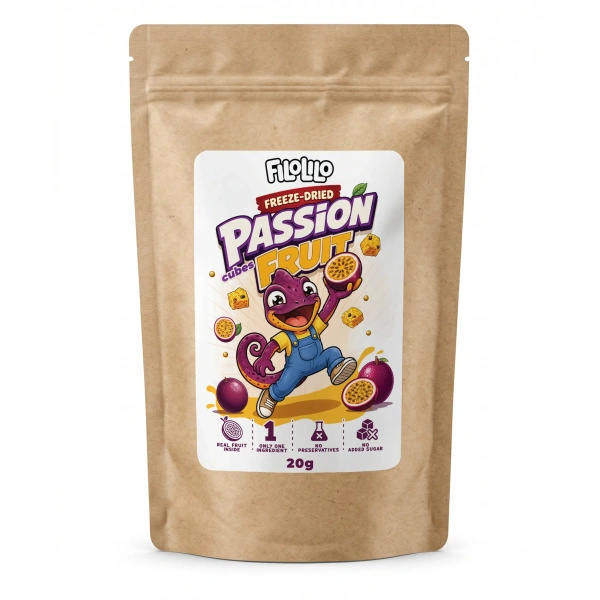 FiloLilo – Maracuyá liofilizado (cubitos) 20 g