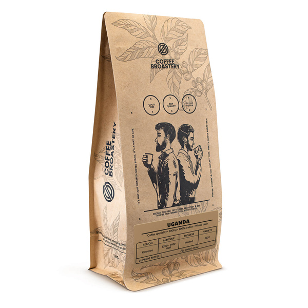 Bro Coffee Roastery - Café arábica en grano Uganda Kanyenye Speciality 1 kg