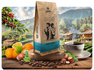 Bro Coffee Roastery - Café arábica en grano Brazil Guaxupe Premium 400 g