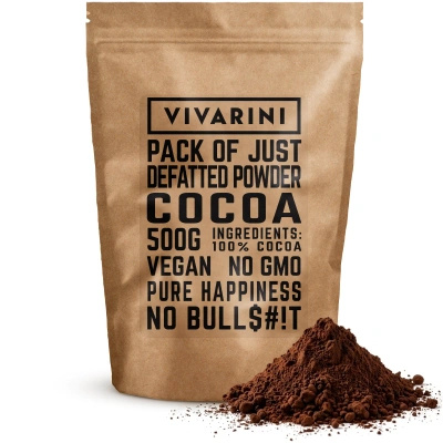 Vivarini – Cacao alcalinizado oscuro (polvo) 0,5 kg