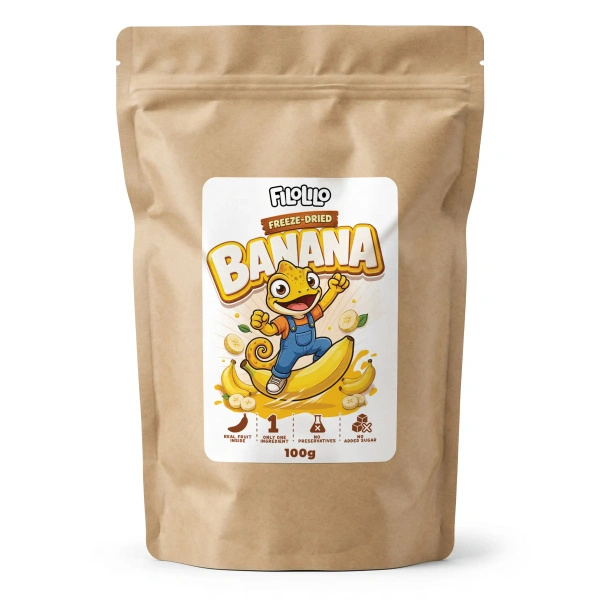 FiloLilo – Bananas liofilizadas (rodajas) 100 g