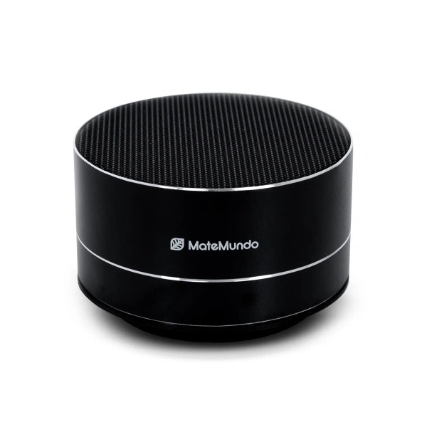 Altavoz con el logotipo de MateMundo