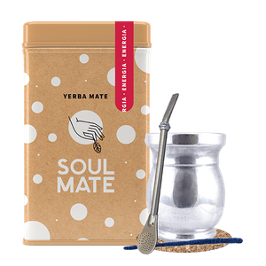 Set Yerbera Soul Mate Organica 0,5kg Palo Santo