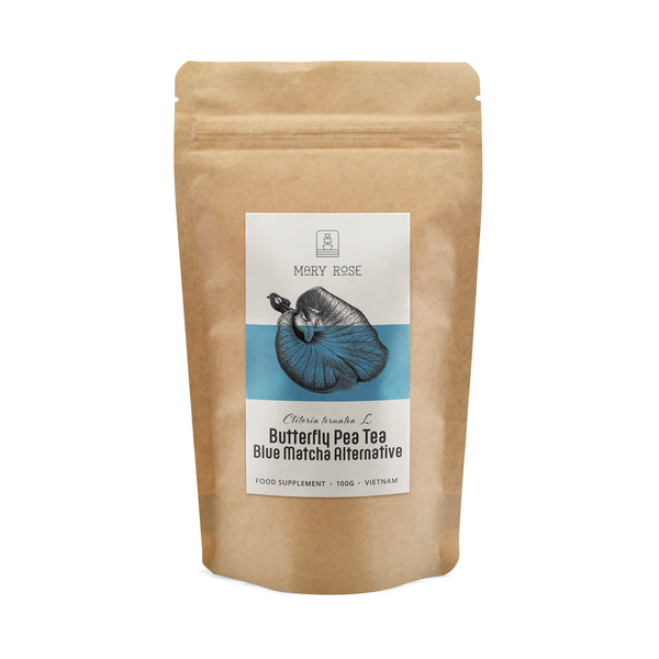 Mary Rose – Blue Matcha Alternative – Butterfly Pea Tea (en polvo) 100 g