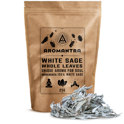 Salvia Blanca – hojas enteras 25 g