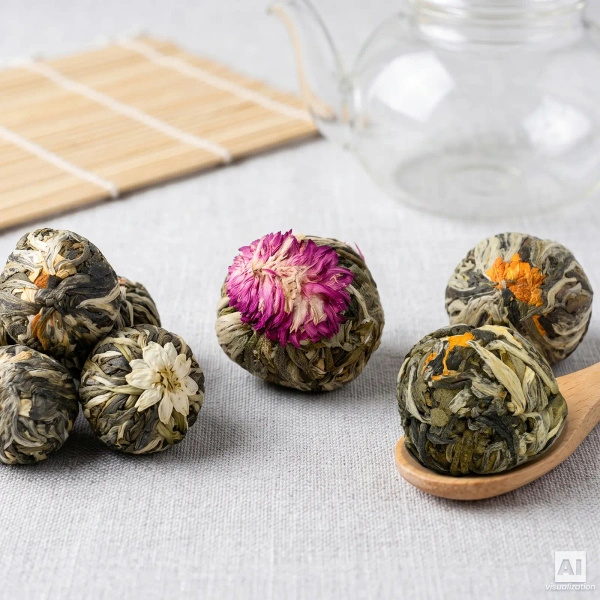 Mary Rose – Caja regalo de té – Set de tés florecientes (9 unidades)