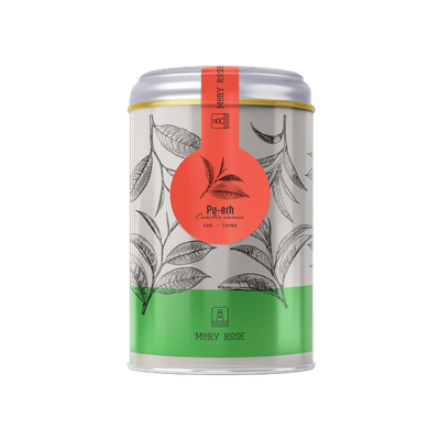 Mary Rose - Puerh (PU ERH) té en lata - 50 g