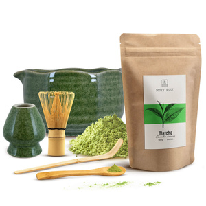 Juego para preparar té matcha: matcha 100g + accesorios