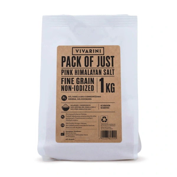 Vivarini – Sal rosa del Himalaya fina 1 kg