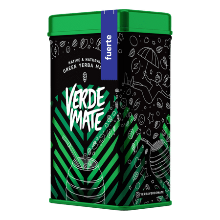 Yerbera – lata con Verde Mate Fuerte 0,5kg 