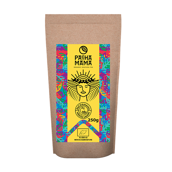 Guayusa Pachamama Menta Limón – orgánica – 250g