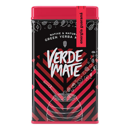 Yerbera – lata con Verde Mate Green Energia Guarana 0,5kg 