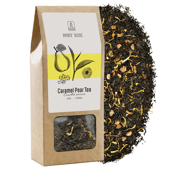 Mary Rose - Té Caramel Pear - 50 g