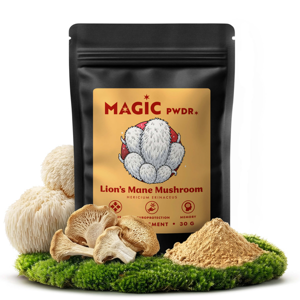 Magic Pwdr – Lion’s Mane – Melena de León 30 g