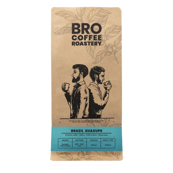 Set de Bro Bro Coffee Roastery Brazil Guaxupe + Brazil Samba 2x1kg (2kg)