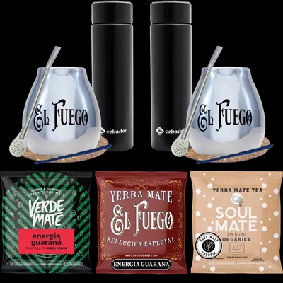 PREMIUM Termo de yerba mate para parejas