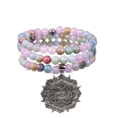 Pulsera / collar Mala – Lotus Flower