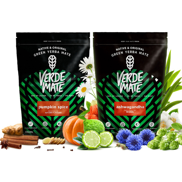 Juego de Yerba Verde Mate Green 3x500g