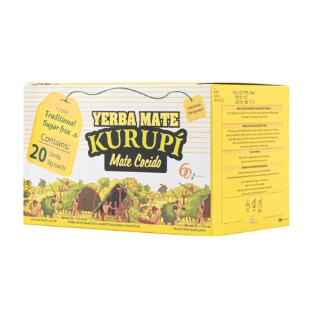 Kurupi Cocido en saquitos 20x3g 