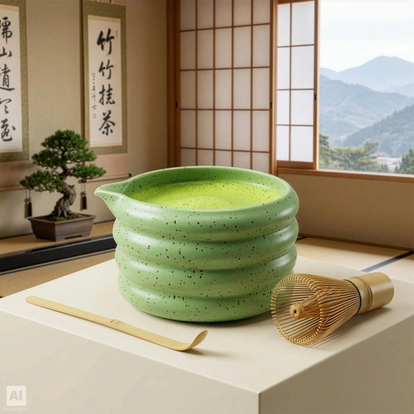 Set de regalo para Matcha Latte colorido: Matcha + Yellow Matcha + accesorios