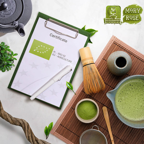 Mary Rose – Té verde Matcha Tenno japonés (BIO) Ceremonial 30 g