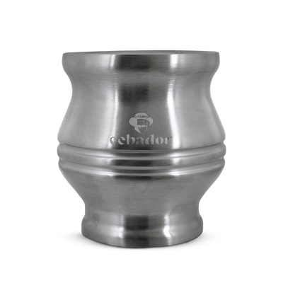TermoColador – vaso térmico para yerba mate – 190 ml (plateado)